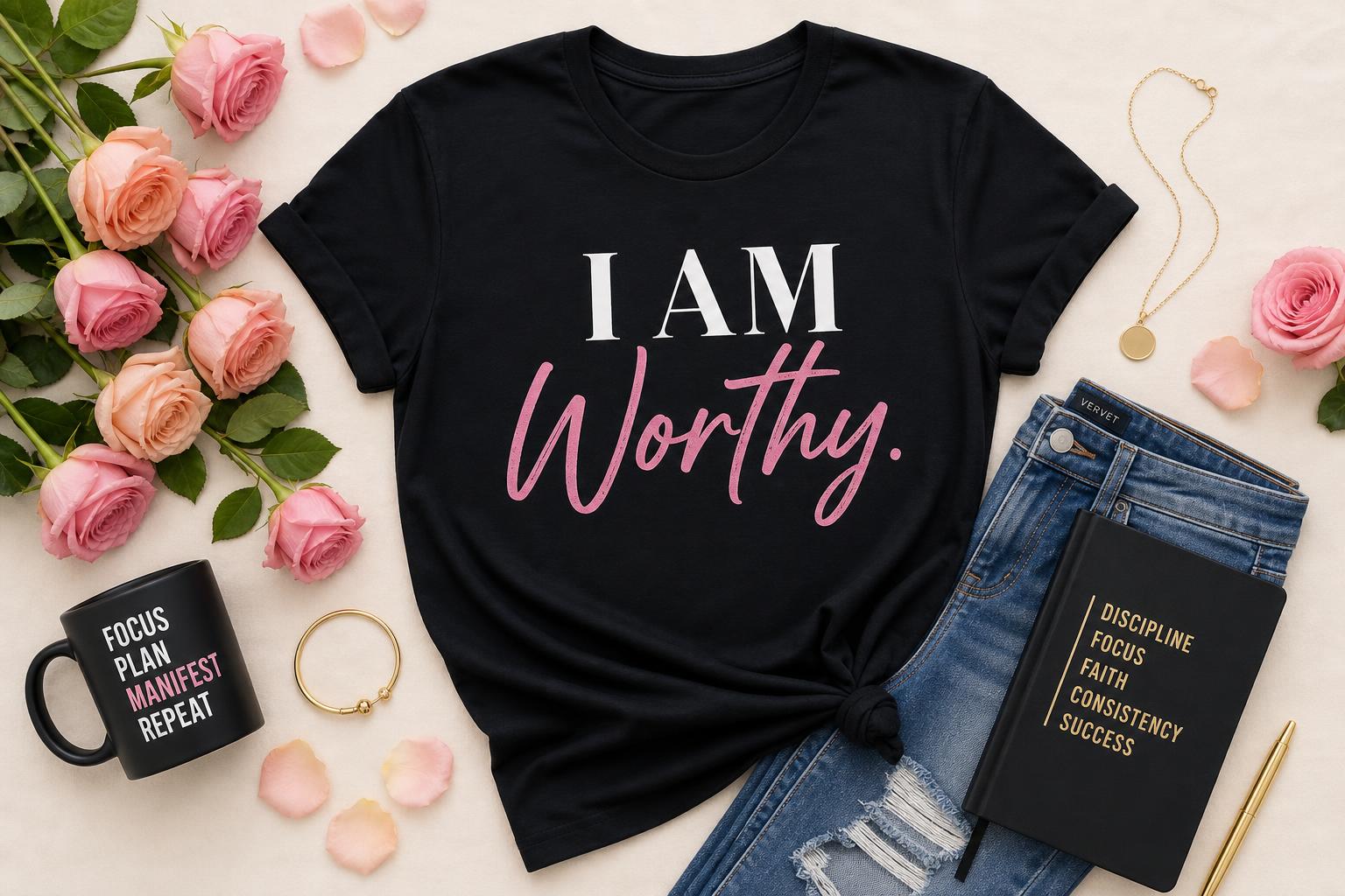 I Am Worthy tee