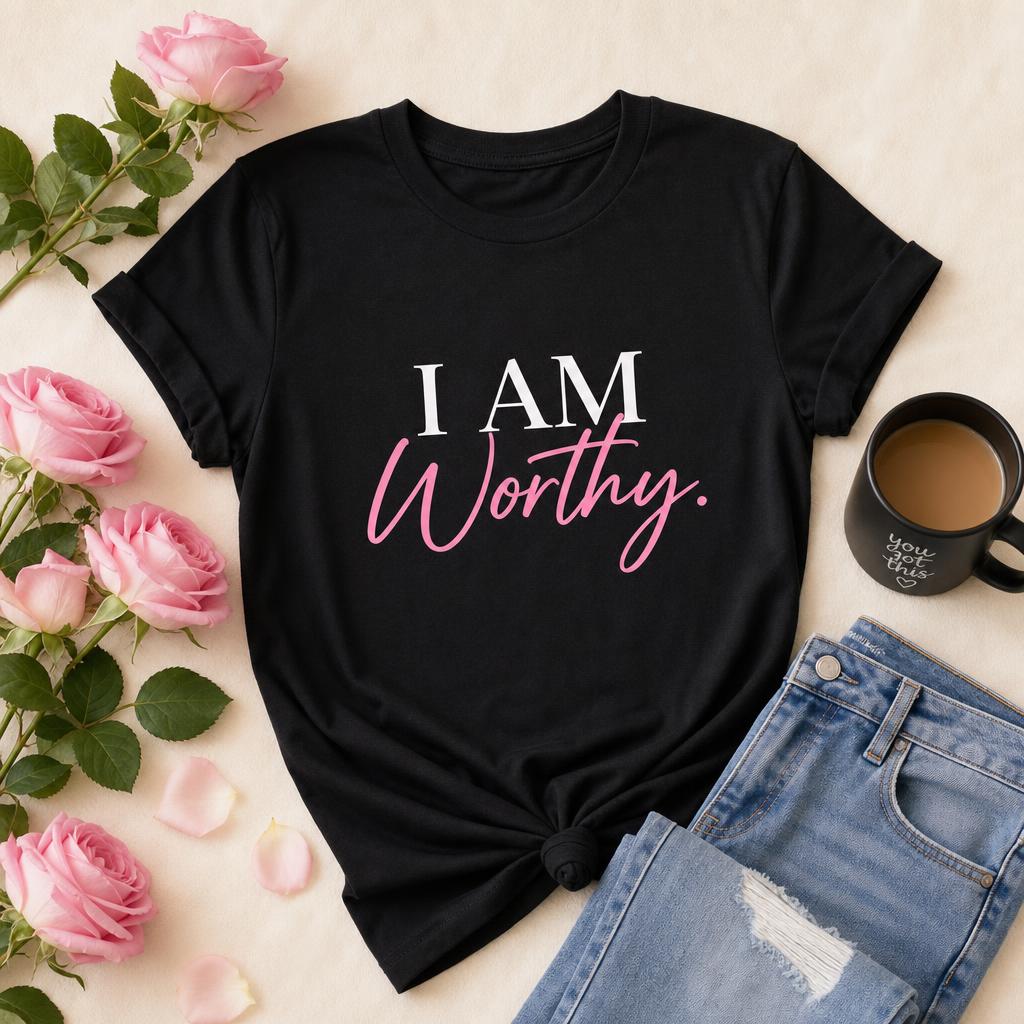 I AM WORTHY.